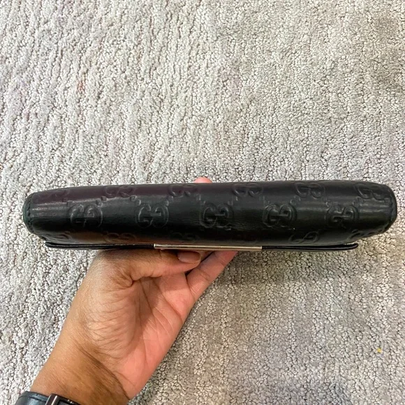 Gucci Guccissima Leather Continental Wallet - Picture 8 of 11